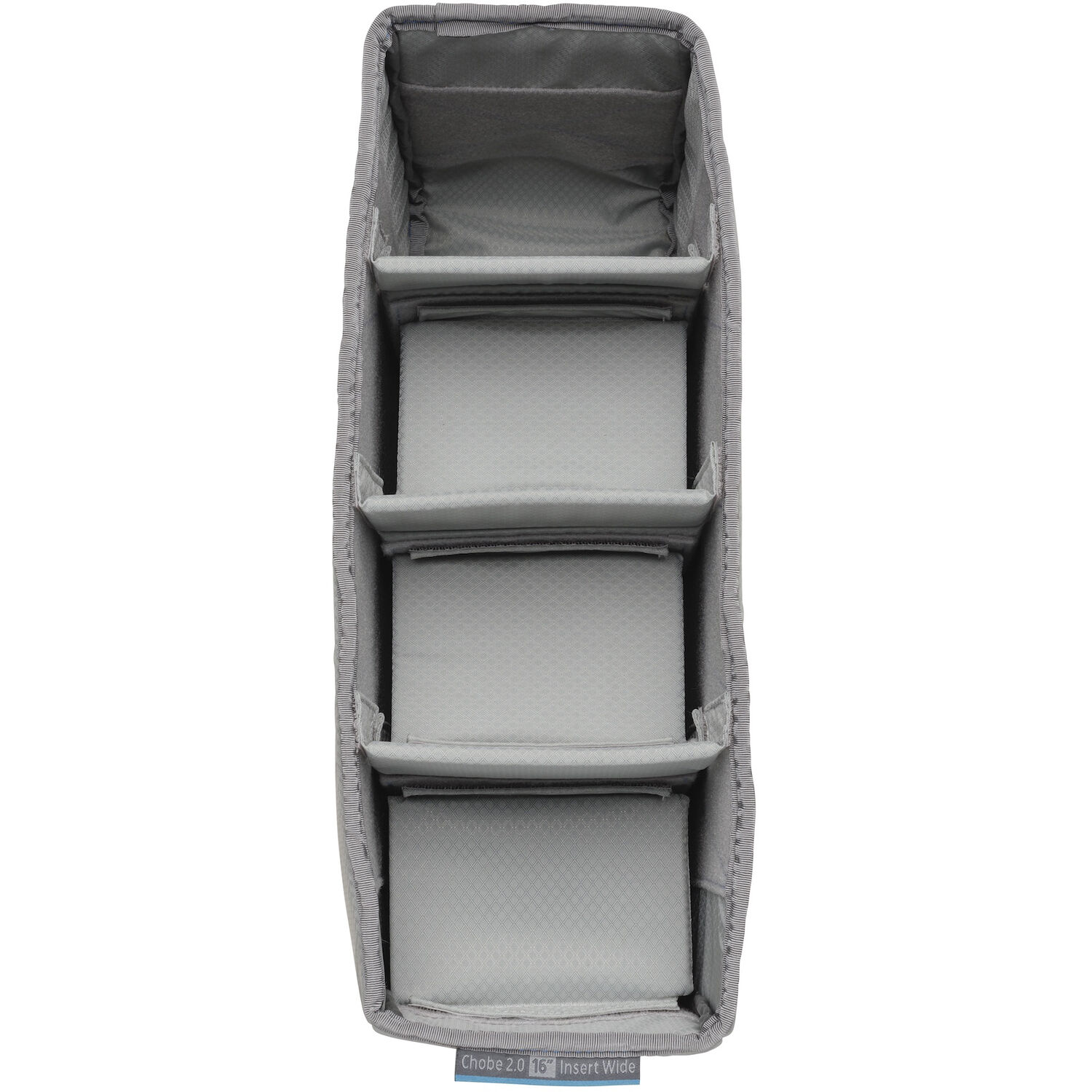 Chobe 2.0 camera bag setup with wide insert