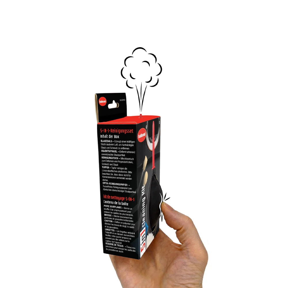 Hahnel 5-in-1 Travel Cleaning Kit