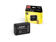 Hahnel NP-FW50 rechargeable lithium-ion battery with 7.2V voltage and 1000mAh capacity, high-performance cells with built-in protection circuit, designed as a reliable replacement for Sony NP-FW50 battery.