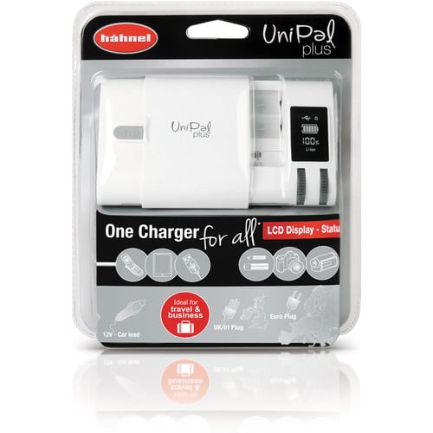 The slim, compact battery charges most Li-ion and Li-polymer 3.6, 3.7, 7.2, and 7.4V cells, as well as most AA and AAA Ni-MH and Ni-Cd cells.