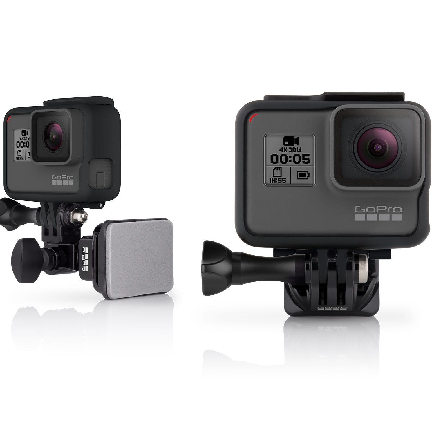 GoPro Helmet Front & Side Mount – durable accessory allowing secure attachment of GoPro cameras to the front or side of helmets for immersive action shots.