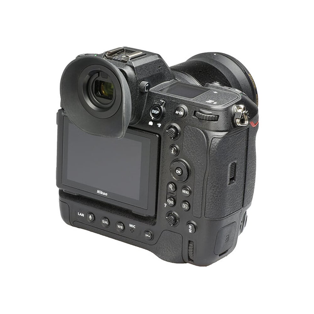 Hoodman HoodEYE Regular Eyecup – soft, contoured eyecup designed for Nikon Z8 and Z9 cameras to block light and improve viewfinder clarity.