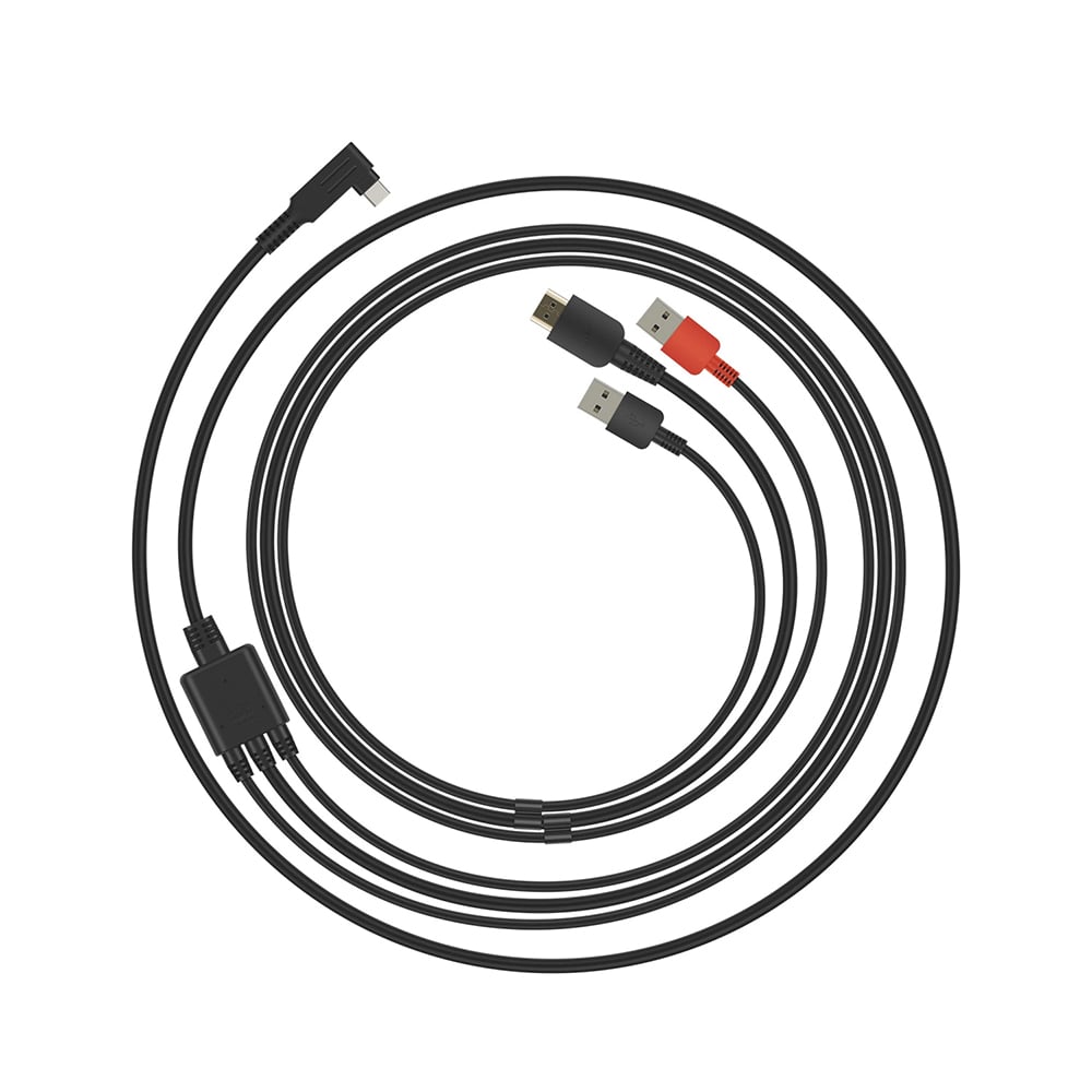 Optimise your Huion pen display with the 3-in-1 cable combining power, data and USB. Enjoy fast, reliable connectivity through a single, streamlined cable.