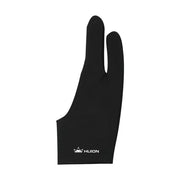 Huion Artist Glove – lightweight, breathable two-finger glove that reduces friction on tablet surfaces, improving drawing comfort and precision.