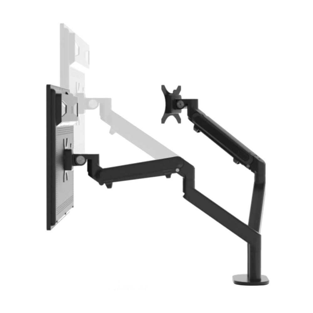 The Dual Monitor Arm ST420 helps set up two displays at the same time to enhance your productivity, and also save your workspace.