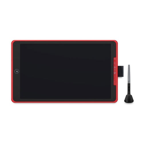 Huion Inspiroy Ink H320M Coral Red dual-purpose graphics tablet with pen tablet and LCD writing pad.