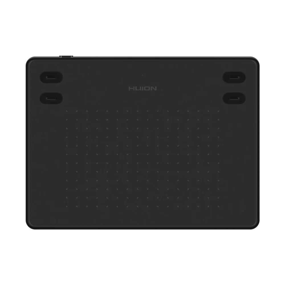 The Huion Inspiroy RTE 100 is an ultra-thin, portable pen tablet with 8192 pressure levels, rotation support, programmable keys, and multi-OS compatibility.