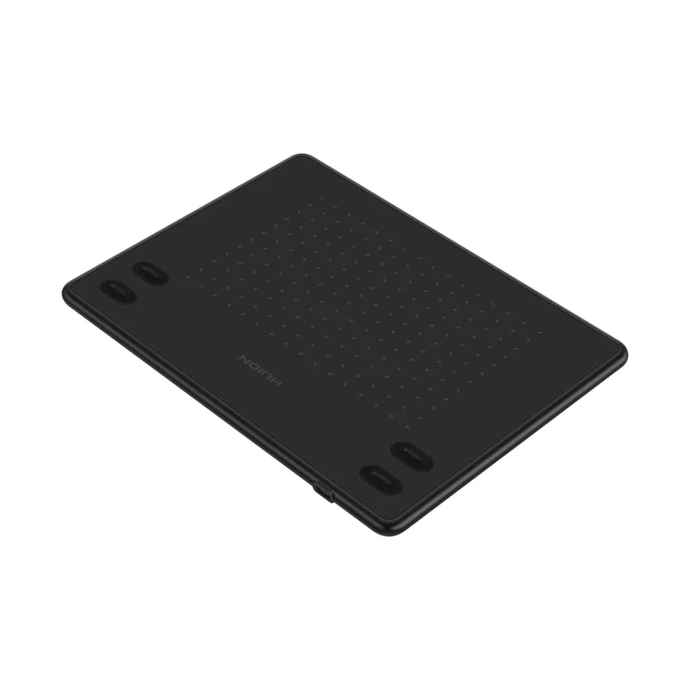 The Huion Inspiroy RTE 100 is an ultra-thin, portable pen tablet with 8192 pressure levels, rotation support, programmable keys, and multi-OS compatibility.