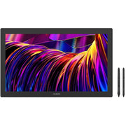 Huion Kamvas Pro 27 offers a 27" 4K screen, PenTech 4.0, true-to-life colours, anti-glare Canvas Glass, and ergonomic design for professional artists.