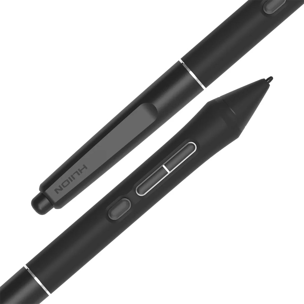 Draw naturally with the Huion PW600 stylus featuring PenTech 4.0, 16,384 pressure levels, tilt support and a comfy grip built for creative professionals.