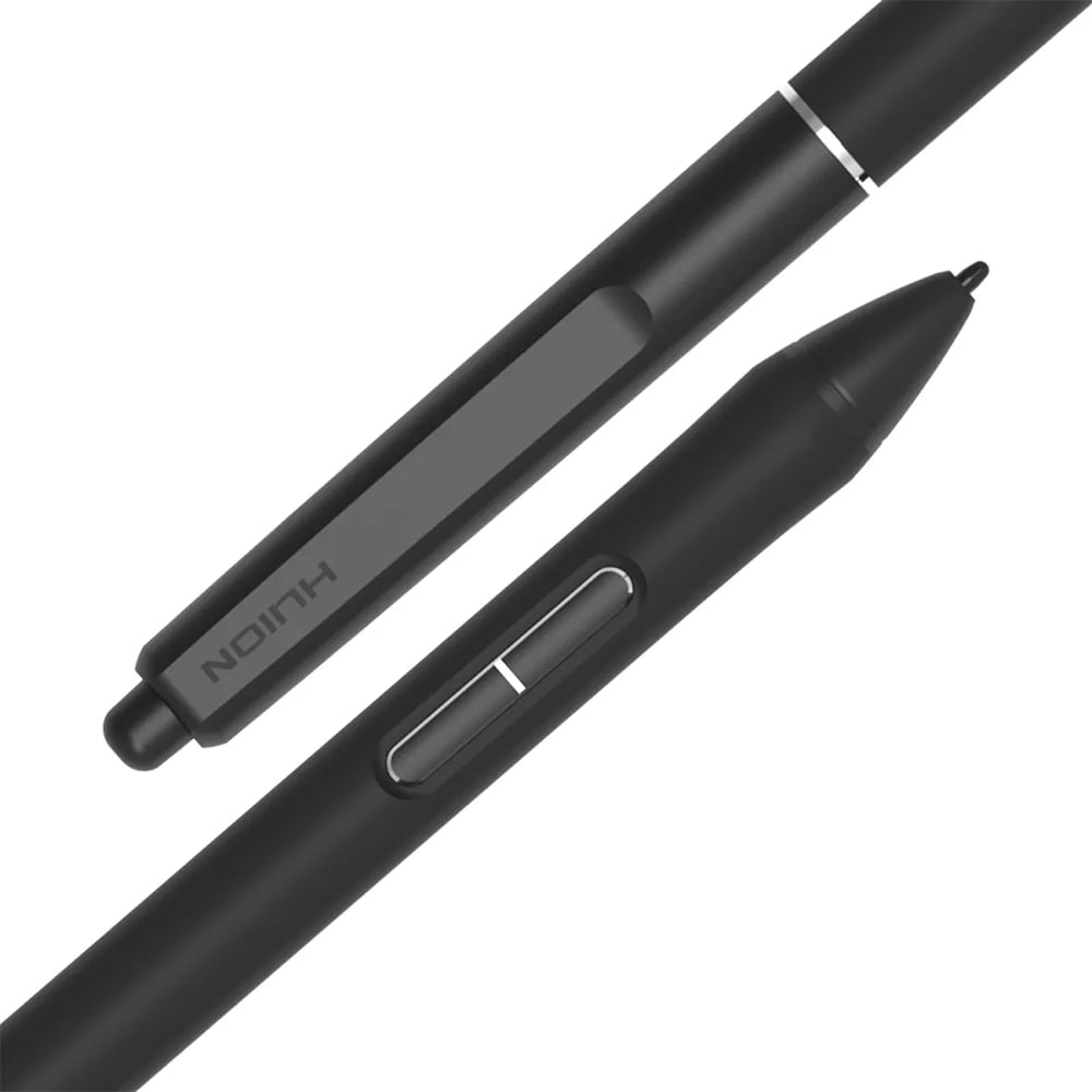 Experience precise, natural drawing with the lightweight Huion PW600S pen featuring 16,384 pressure levels, tilt support, and customisable buttons.