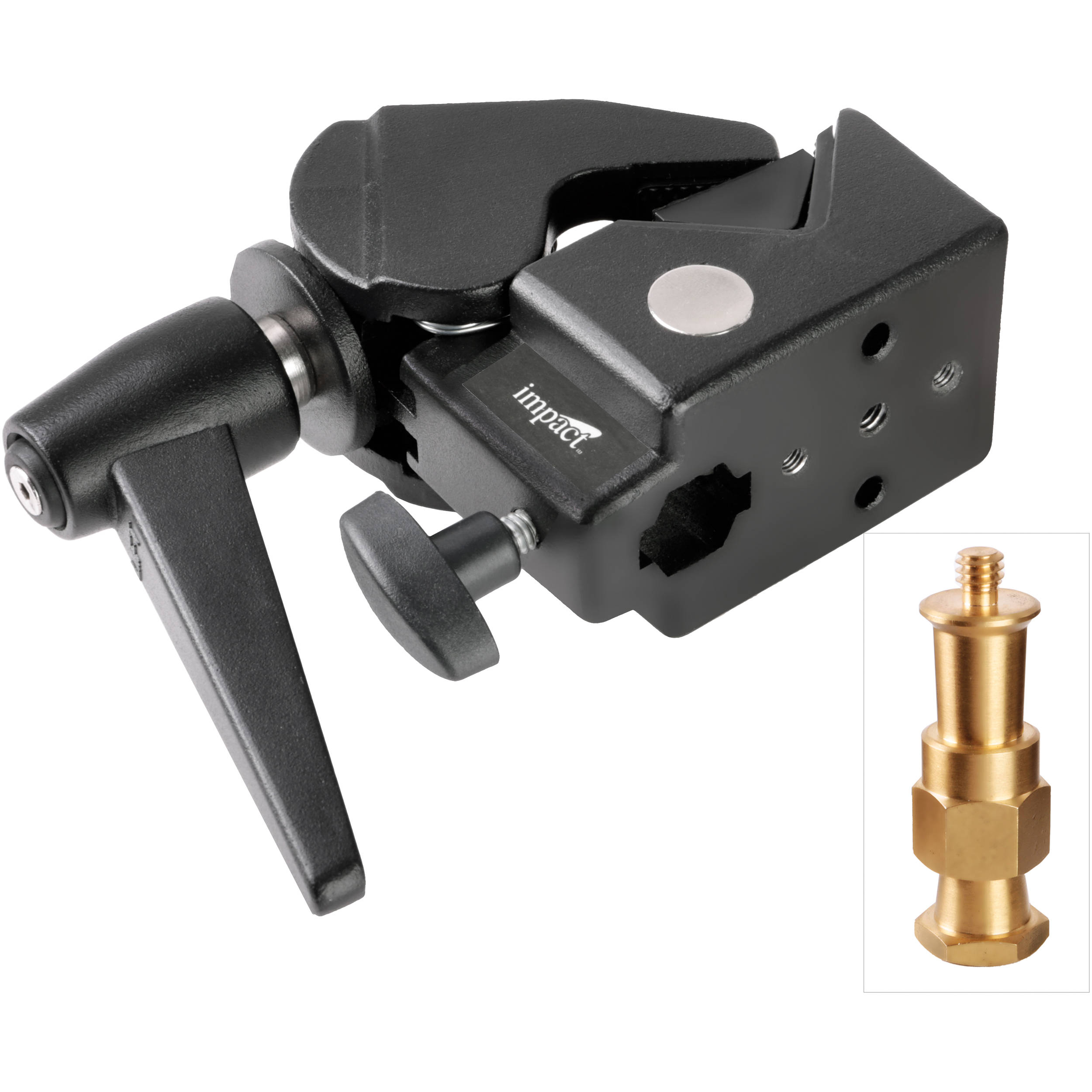Impact Super Clamp holding gear.
