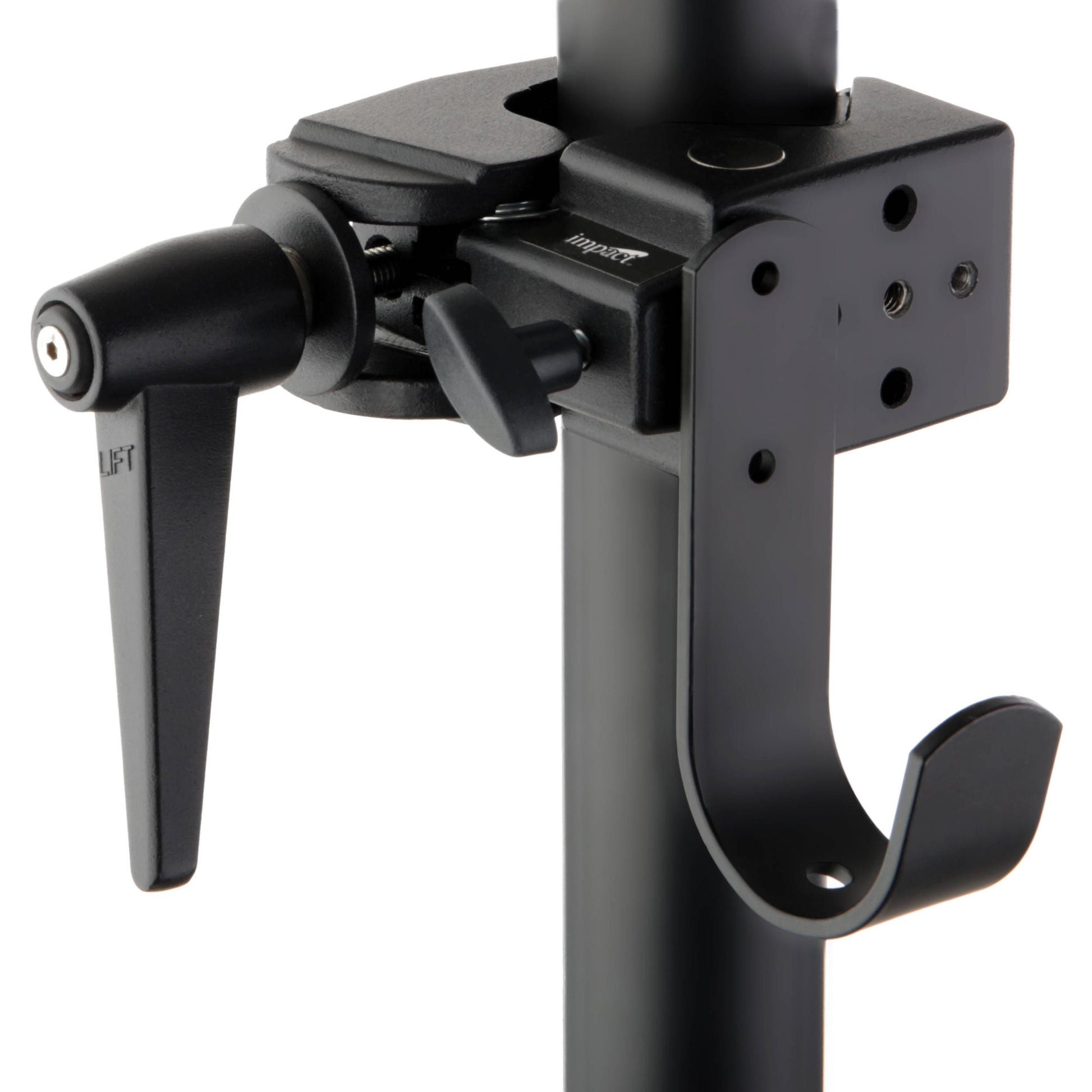 Impact Super Clamp holding gear.