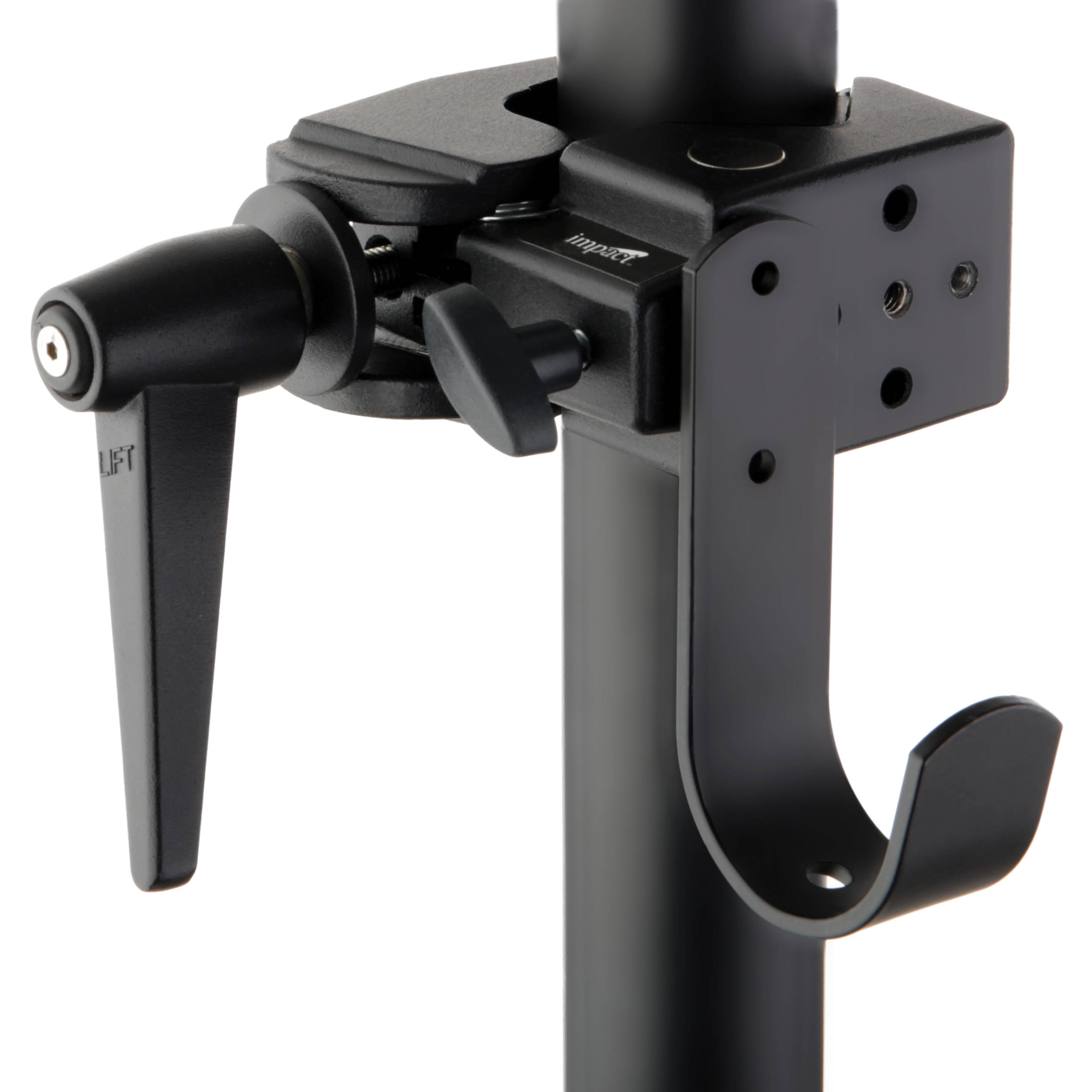Impact Super Clamp holding gear.