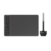 Huion Inspiroy 2 features a battery-free PenTech 3.0 pen, customisable scroller, matte textured surface, and wide compatibility for portable drawing.