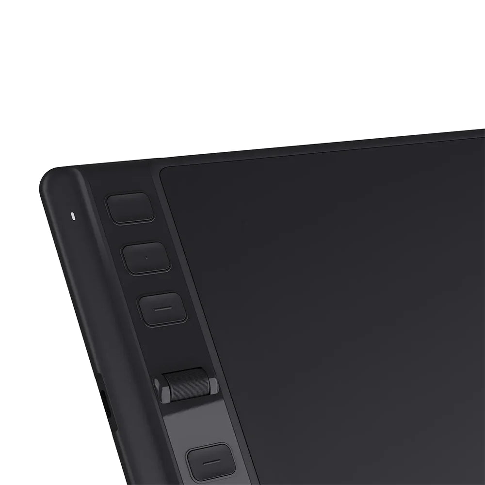 Huion Inspiroy 2 features a battery-free PenTech 3.0 pen, customisable scroller, matte textured surface, and wide compatibility for portable drawing.