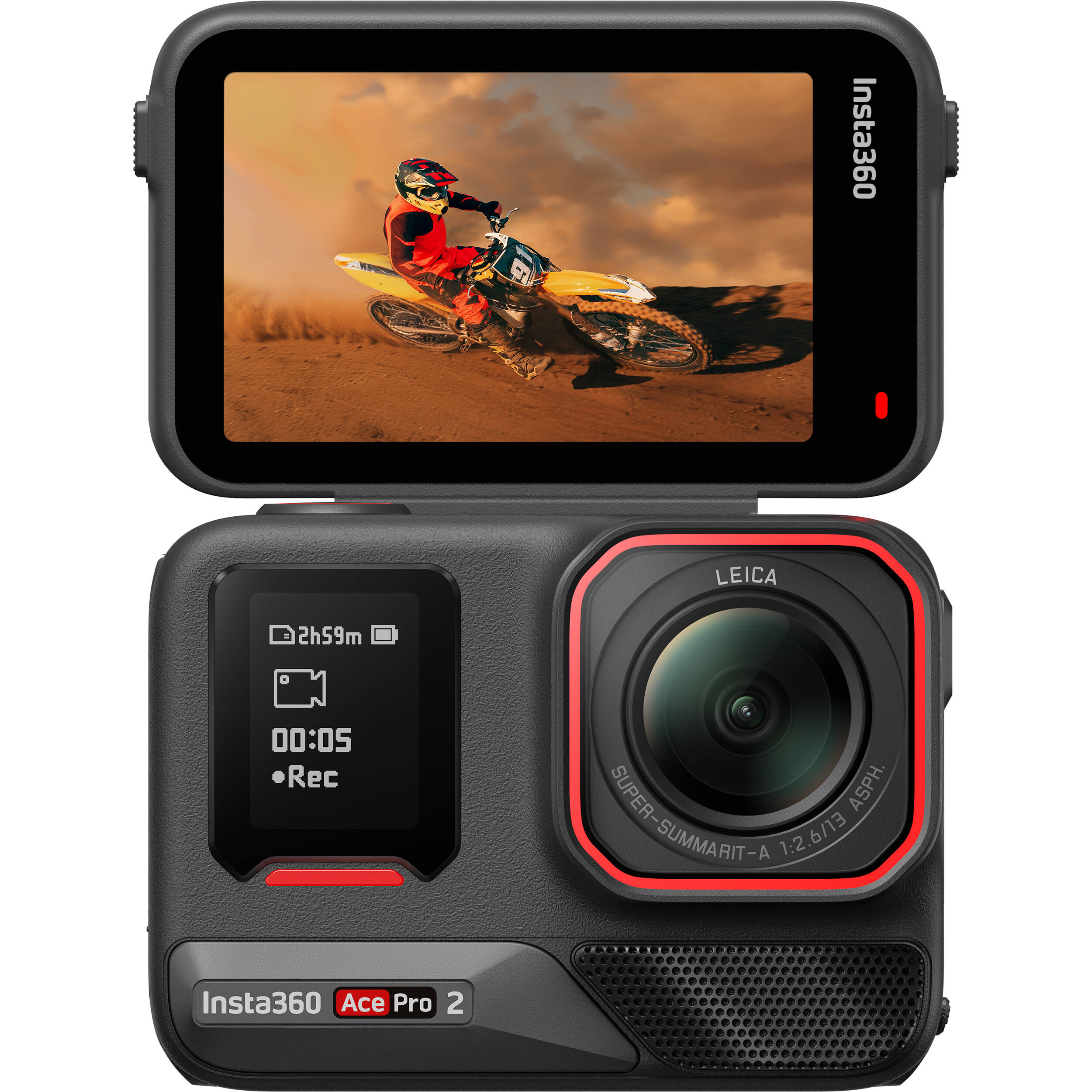 Insta360 Ace Pro 2 Action Camera – high-performance 360° action camera with dual lenses, 8K video capture, and advanced stabilization for immersive content creation.