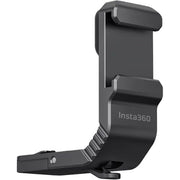 Insta360 Cold Shoe for Ace and Ace Pro cameras, made from lightweight and durable aluminum alloy weighing 12.9g, designed for secure mounting of microphones or lights via the Quick Release Mount with easy slide-on installation and strong locking button for stability