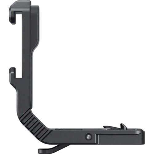 Insta360 Cold Shoe for Ace and Ace Pro cameras, made from lightweight and durable aluminum alloy weighing 12.9g, designed for secure mounting of microphones or lights via the Quick Release Mount with easy slide-on installation and strong locking button for stability