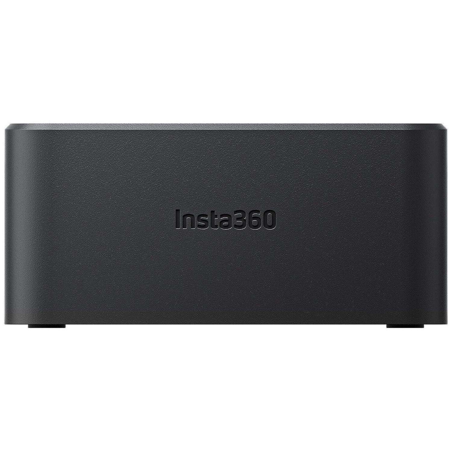 Insta360 Fast Charge Hub for X4 – compact charging station designed to quickly charge up to three X4 batteries simultaneously.