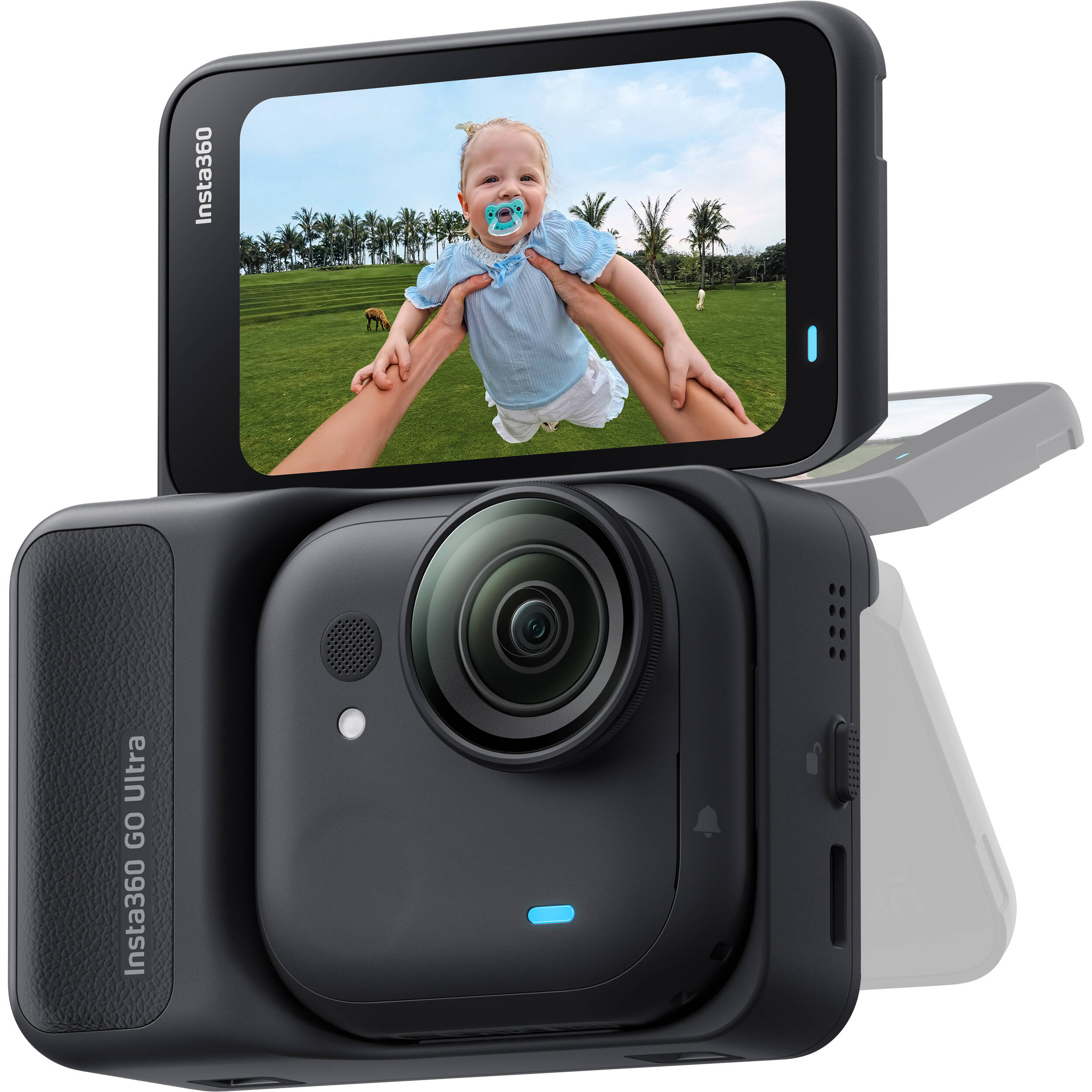Insta360 GO Ultra 4K60 waterproof camera.
