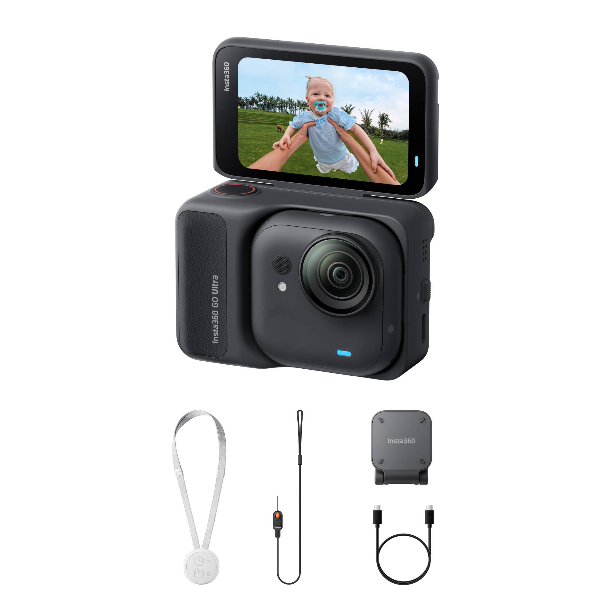 Insta360 GO Ultra 4K60 waterproof camera.