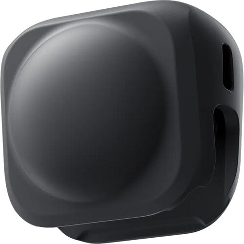 Silicone lens cap designed to protect Insta360 X4 and X5 dual lenses from dust and scratches during storage and transport.