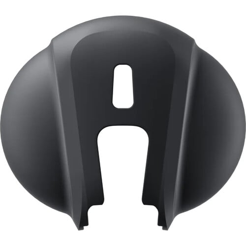 Silicone lens cap designed to protect Insta360 X4 and X5 dual lenses from dust and scratches during storage and transport.