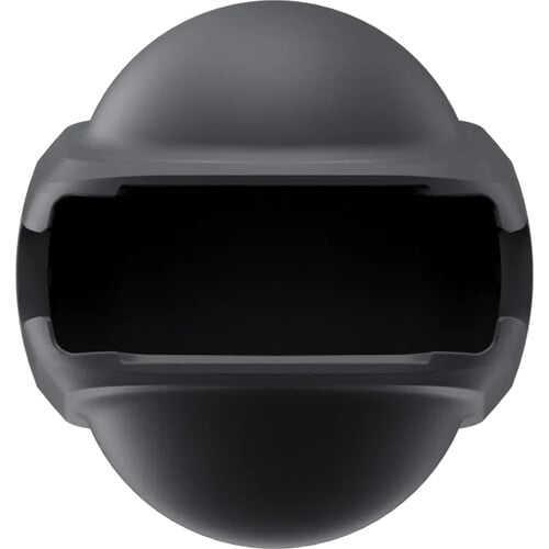 Silicone lens cap designed to protect Insta360 X4 and X5 dual lenses from dust and scratches during storage and transport.