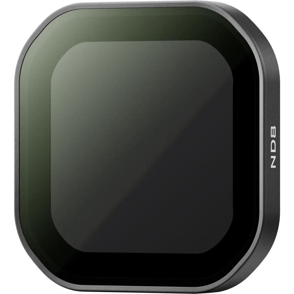 ND Filter Set for Insta360 Ace Pro 2 including ND8, ND16, ND32, and Polarizer filters with magnetic mount, crafted from multi-coated optical glass for cinematic motion blur, glare reduction, and color accuracy.