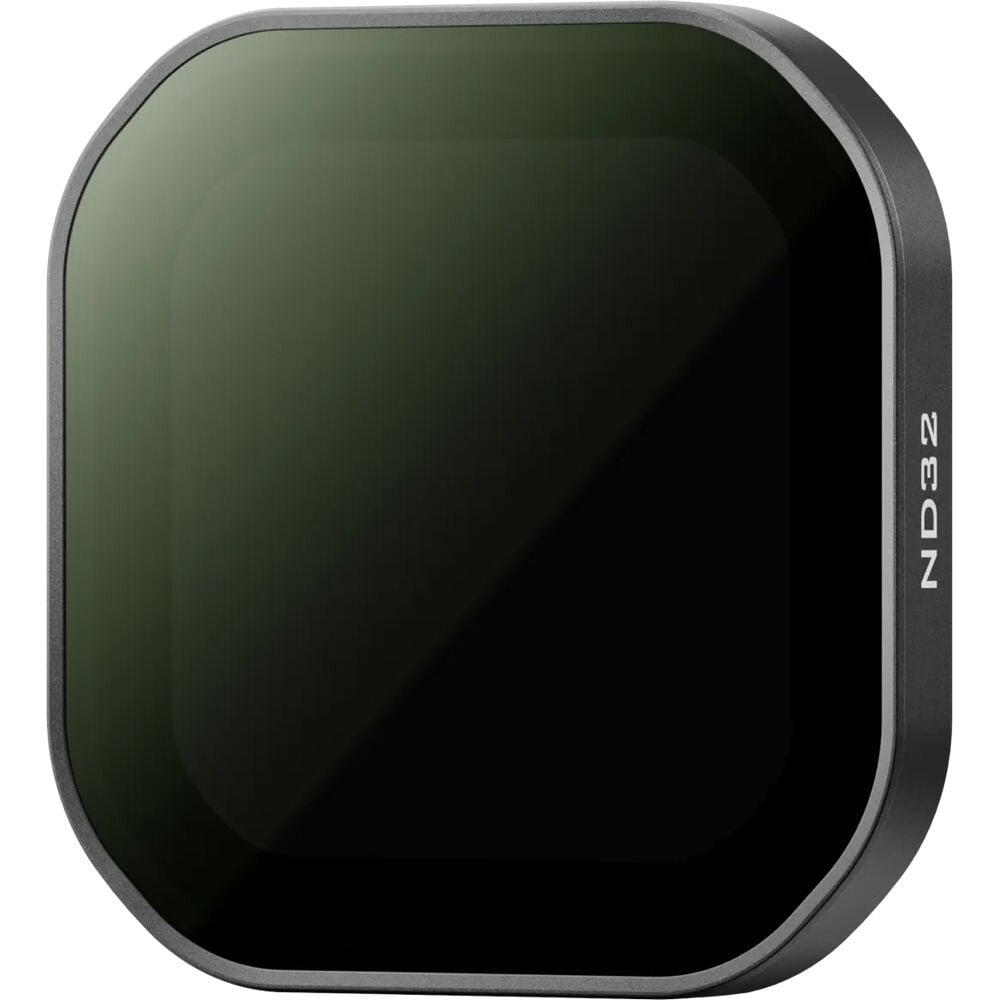 ND Filter Set for Insta360 Ace Pro 2 including ND8, ND16, ND32, and Polarizer filters with magnetic mount, crafted from multi-coated optical glass for cinematic motion blur, glare reduction, and color accuracy.