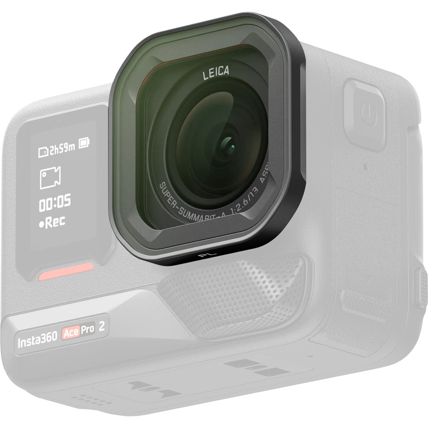ND Filter Set for Insta360 Ace Pro 2 including ND8, ND16, ND32, and Polarizer filters with magnetic mount, crafted from multi-coated optical glass for cinematic motion blur, glare reduction, and color accuracy.
