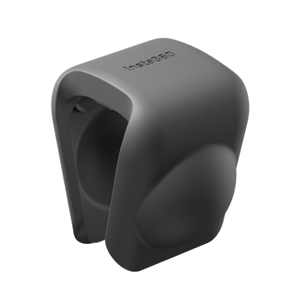 Silicone lens cap for Insta360 One RS 360 Mod, lightweight and snug-fitting, designed to protect lenses from dust and scratches without needing tools.