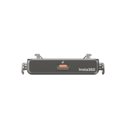 Ultra-thin magnetic quick release mount for Insta360 X5 with secure sliding lock, 1/4” tripod compatibility, designed to stay invisible in 360° shots and enable rapid camera changes.