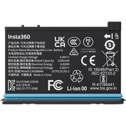 Insta360 X4 2290mAh battery for extended 8K 360° recording.