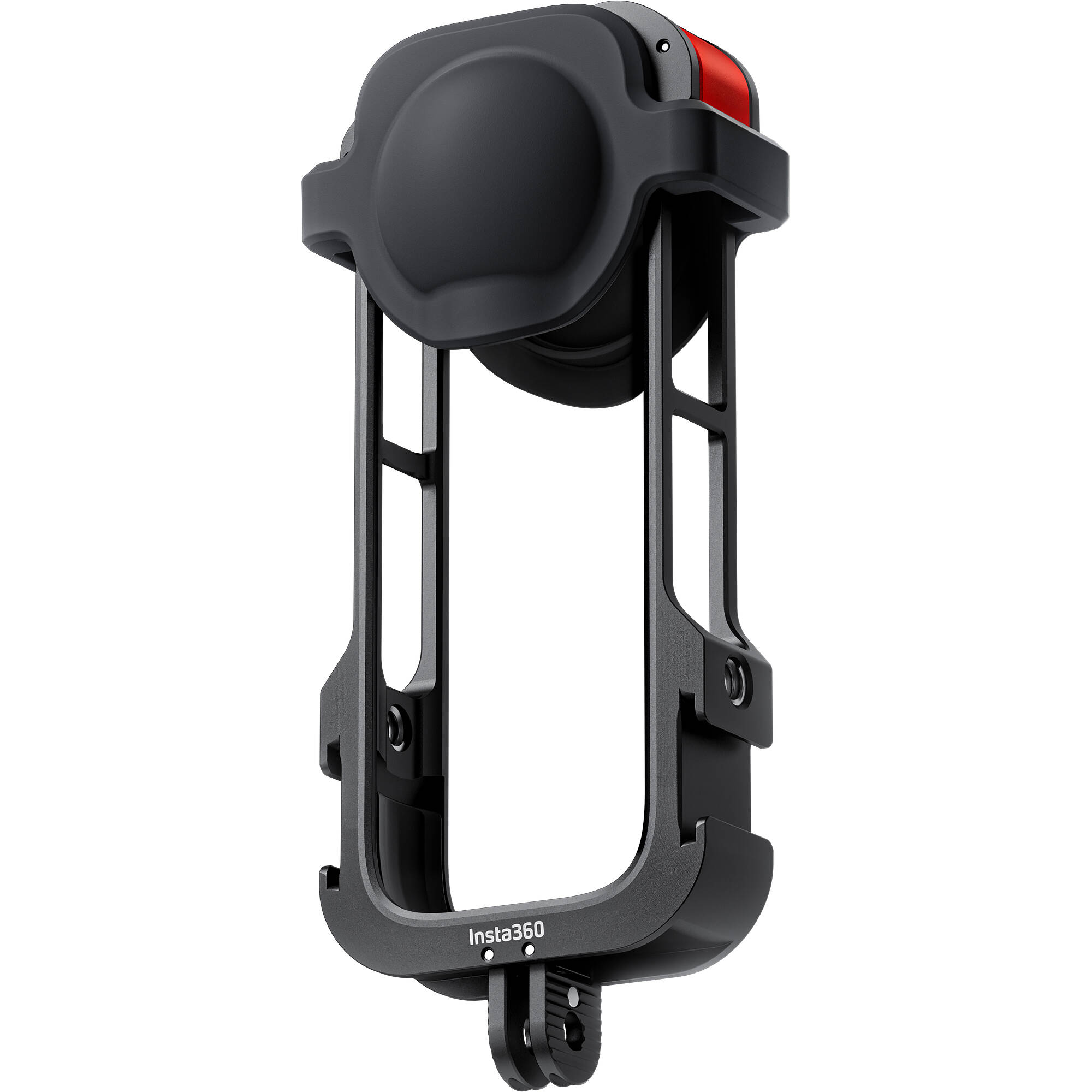 Insta360 Utility Frame for X4 – durable protective housing with cold shoe mounts and folding fingers for mounting accessories on the X4 camera.