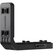 Lightweight all-aluminum alloy mount for Insta360 Ace and Ace Pro that enables quick switching between vertical and horizontal shooting while keeping charging ports and microphones accessible.