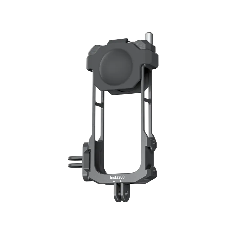 Camera mount with 'Insta360' branding on a white background