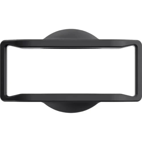 Black frame on a white background