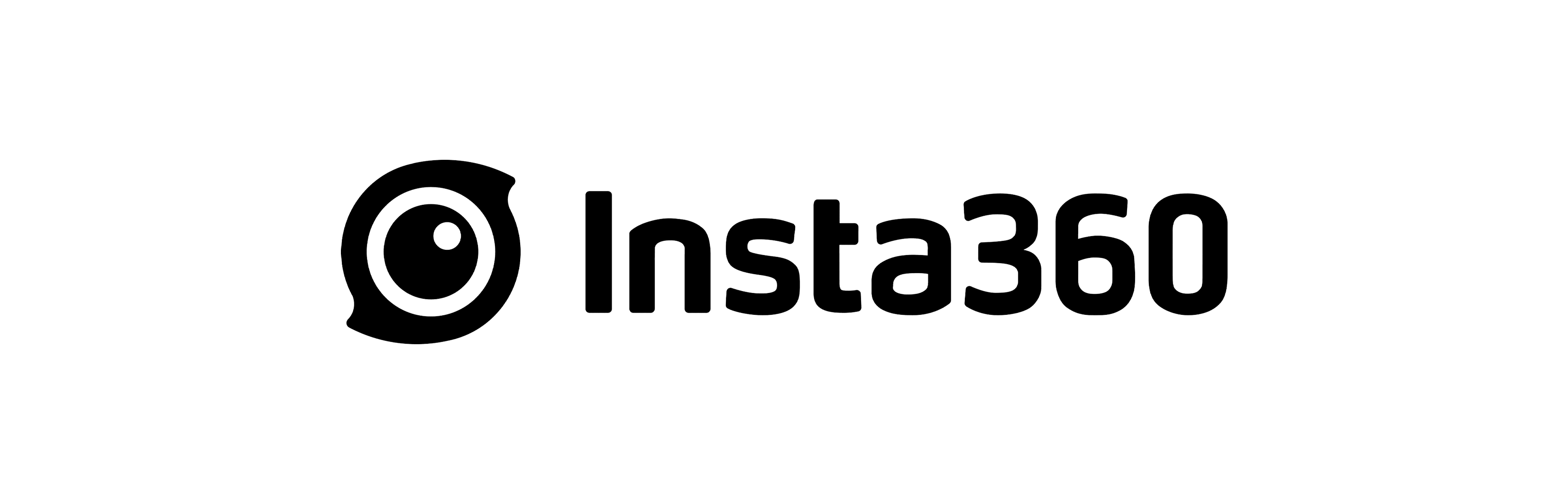 Insta360 logo on a white background