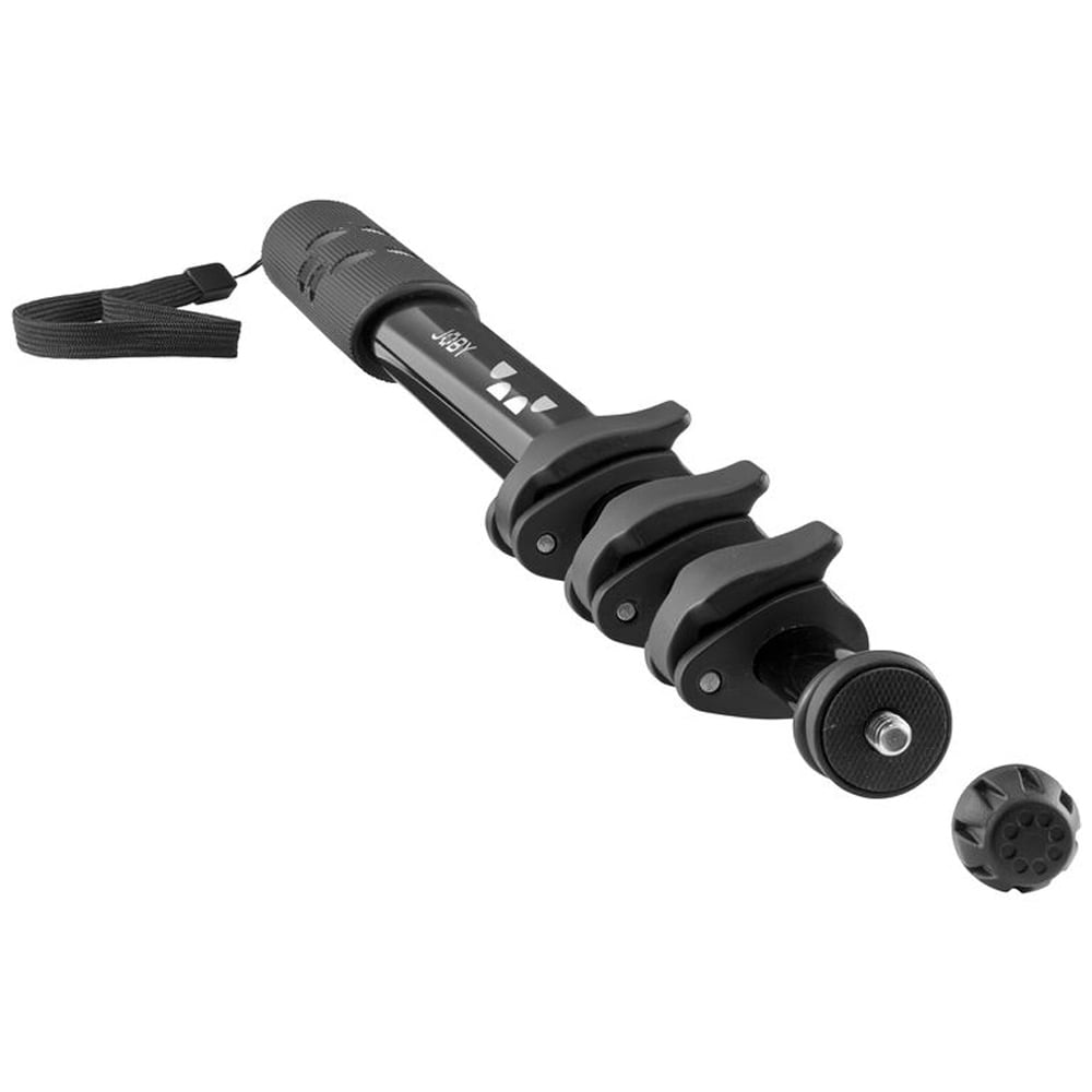 This versatile compact monopod from Joby with a variety of configurations allows for everyday camera support and selfie stick functions.