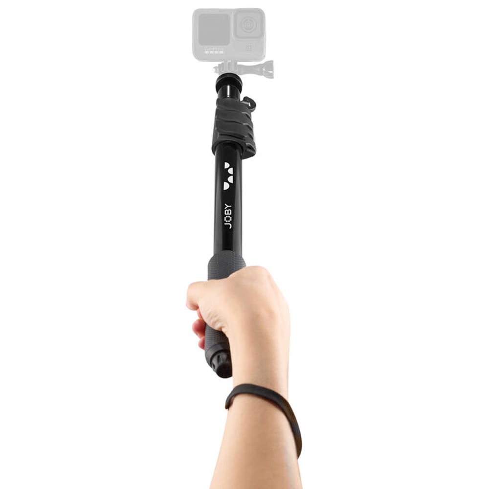 This versatile compact monopod from Joby with a variety of configurations allows for everyday camera support and selfie stick functions.