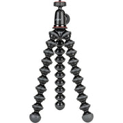 Versatile for supporting your gear, this tripod has legs made up of several joints that allow you to wrap it around objects and adapt it.