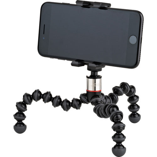 JOBY GripTight ONE GorillaPod Stand—mini flexible tripod with ball head and smartphone clamp.
