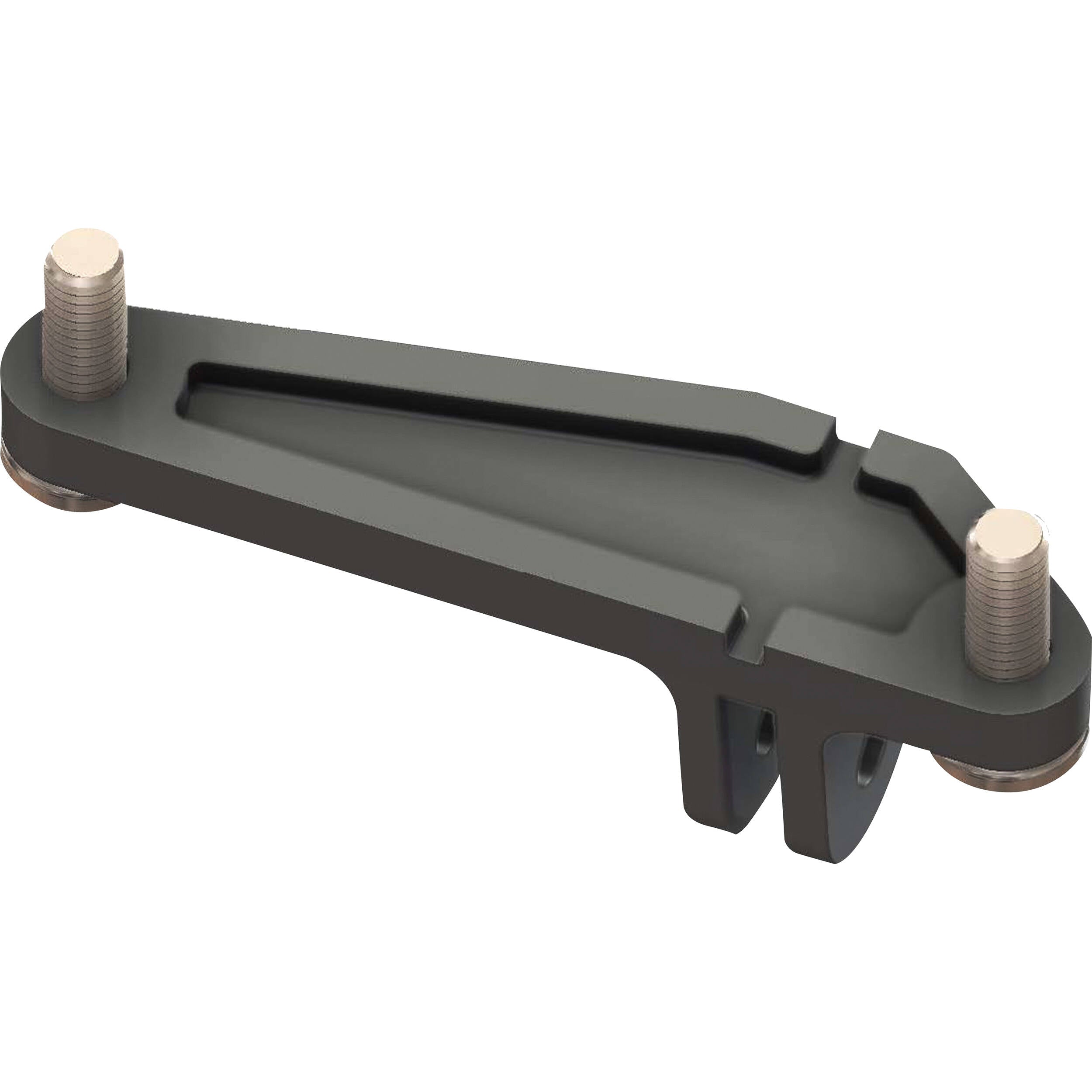 Polycarbonate Joby SeaPal GoMount adapter with mounting hardware, enabling the SeaPal Waterproof Case to connect securely to GoPro-compatible mounts and accessories for versatile use in water activities.