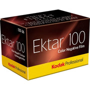 Kodak Professional Ektar 100 35mm Colour Negative Film – high saturation and fine grain film offering vibrant colours, ideal for professional outdoor photography.