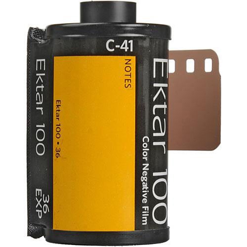 Kodak Professional Ektar 100 35mm Colour Negative Film – high saturation and fine grain film offering vibrant colours, ideal for professional outdoor photography.