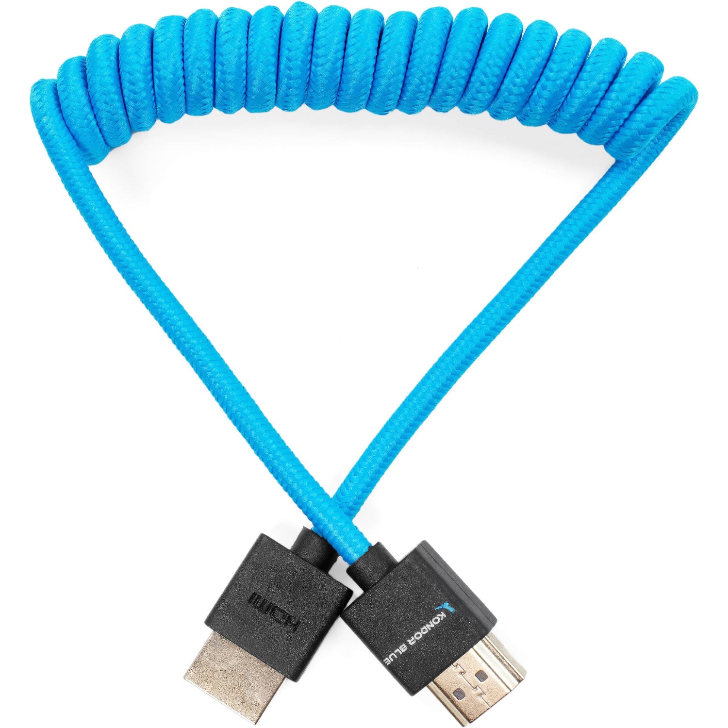 Connect your camera to your on-camera monitor with the coiled full HDMI cable. Tangle-free, the cable extends up to 61cm and supports 4K60. 