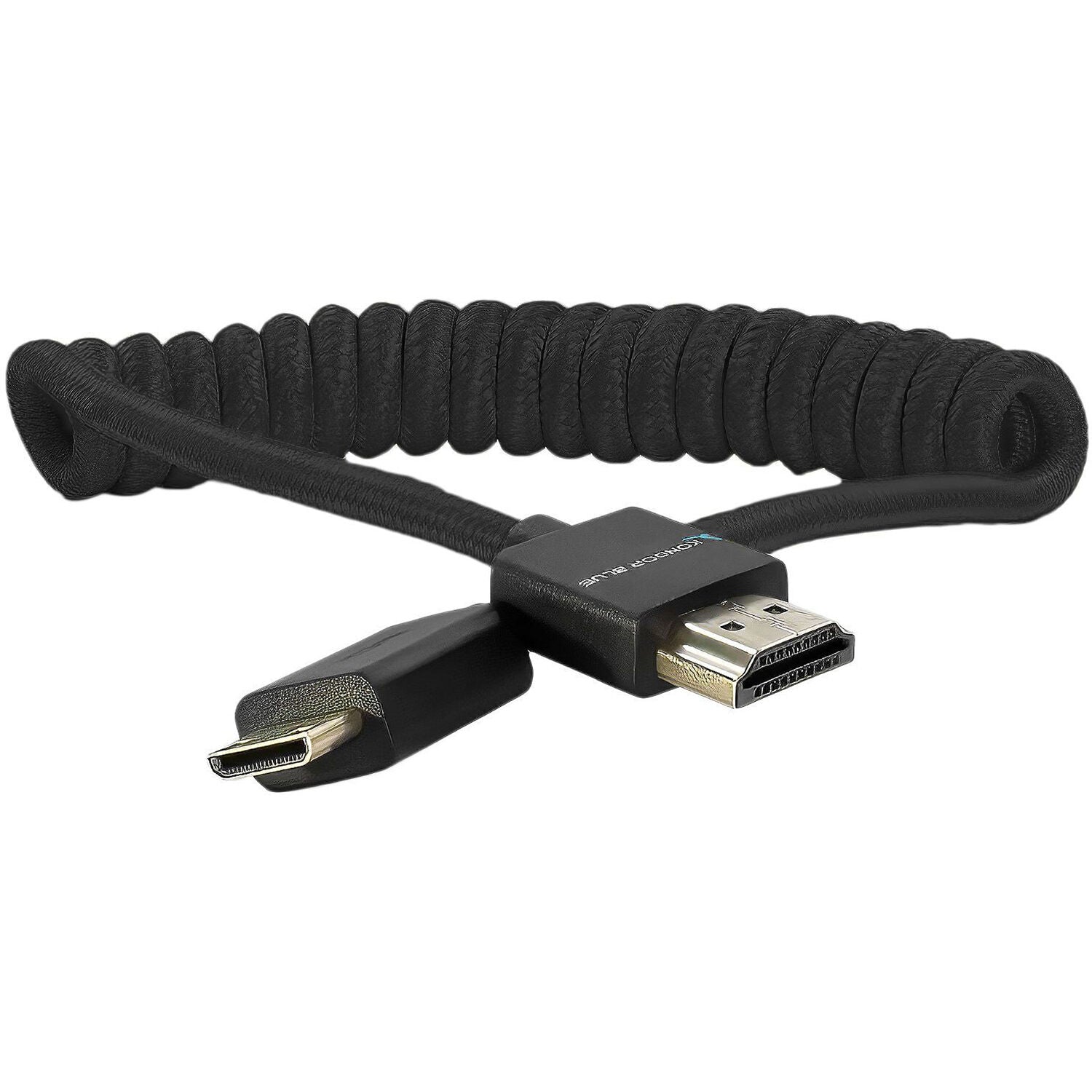 Equip yourself with the mini-HDMI to HDMI Cable. Featuring premium-quality connectors and a coiled design for neater cable management.