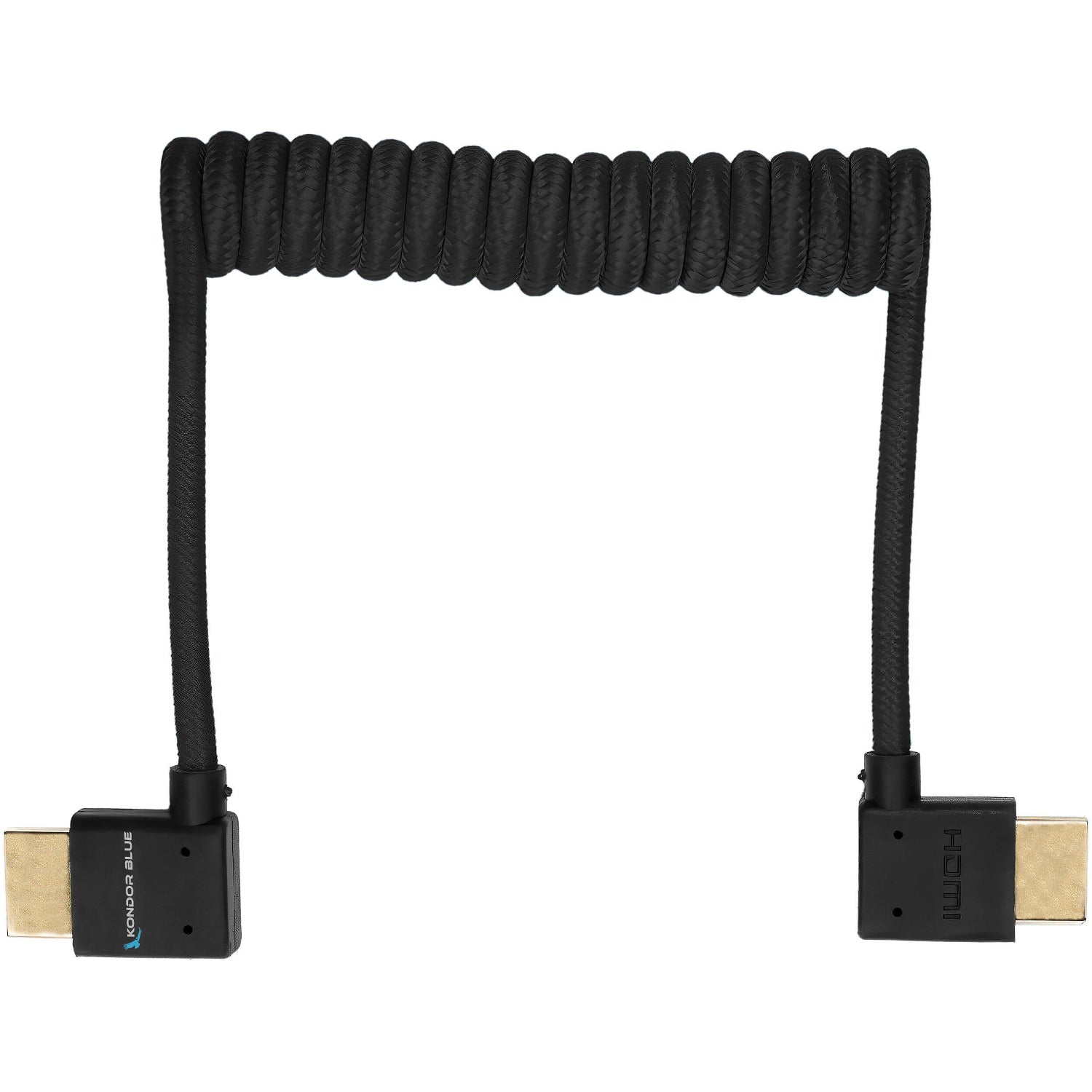 Stay organised with the Coiled HDMI Type A Right Angle Cable. Compatible with 4K60 and 18Gb/s speed for premium video and audio signals. 